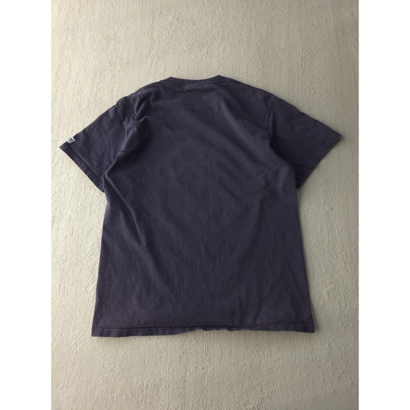 Vintage 90s Lee Sport Cleveland Indians World Series MLB Baseball Blue T-shirt L - Picture 5 of 7